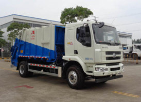 玉柴专汽牌NZ5161ZYSL压缩式垃圾车