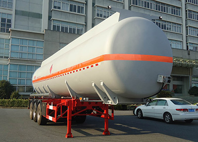 宏宙牌11.9米31.5吨3轴易燃液体罐式运输半挂车(HZZ9406GRY)
