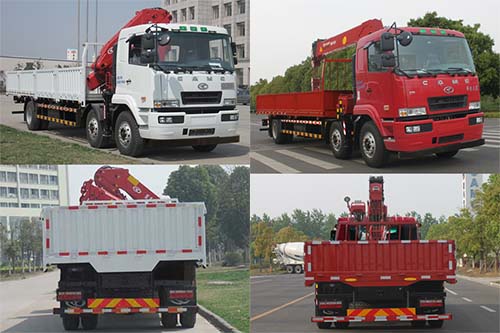 星馬牌AH5250JSQ0L5隨車起重運輸車公告圖片