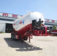 下灰半挂车