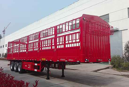 皖汽汽车牌13米32.5吨3轴仓栅式运输半挂车(CTD9401CCY)