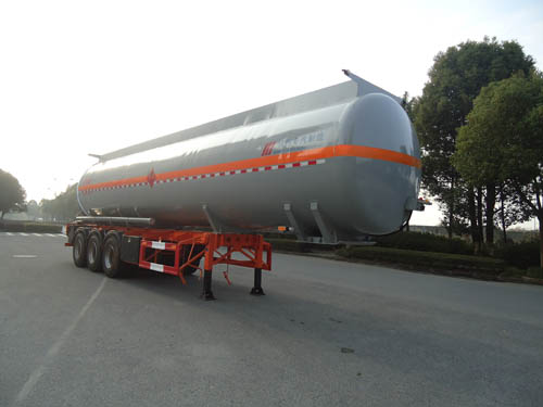 宏宙牌11.9米31吨3轴易燃液体罐式运输半挂车(HZZ9406GRYA)