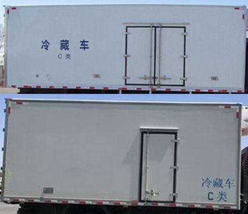 解放牌CA5160XLCP62K1L4A1E5冷藏車公告圖片