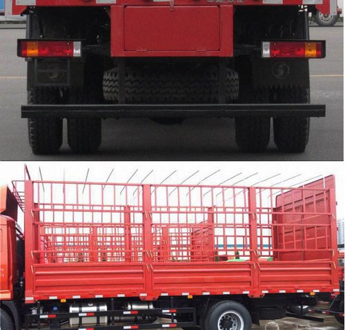 陜汽牌SX5168CCYGP5倉柵式運(yùn)輸車公告圖片