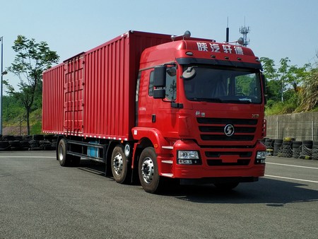 陜汽牌SX5250XXYMP5廂式運輸車公告圖片