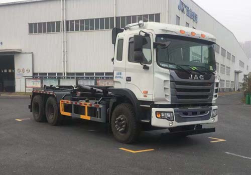 勁旗牌JLL5251ZXXE5車廂可卸式垃圾車公告圖片