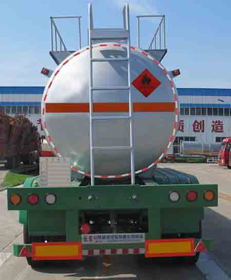 盛润牌SKW9408GRY易燃液体罐式运输半挂车公告图片
