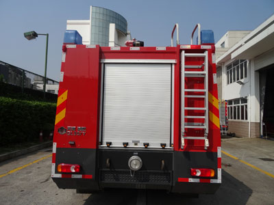 天河牌LLX5155GXFGL30/Y干粉水联用消防车公告图片