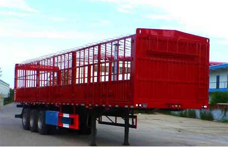 鲁峰牌13米34.2吨3轴仓栅式运输半挂车(ST9403CCY)