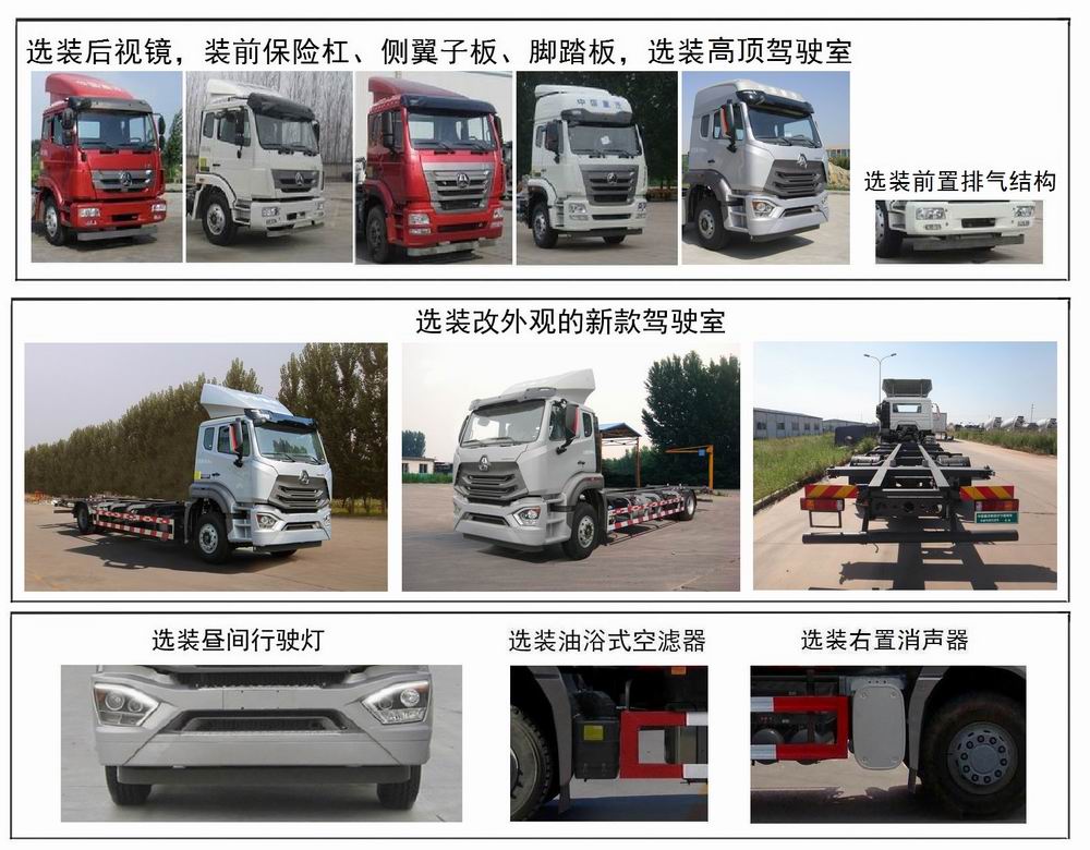 豪瀚牌ZZ5185ZKYH7113E1車廂可卸式郵政車公告圖片