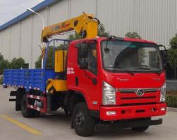 十通牌STQ5118JSQN5随车起重运输车