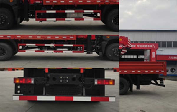 帕菲特牌PFT5180JSQGLV隨車起重運輸車公告圖片