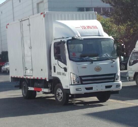 解放牌CA5123XXYP40K2L1E5A84廂式運輸車公告圖片