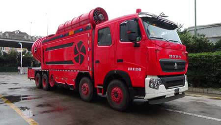 MX5300TXFPY150型排烟消防车图片