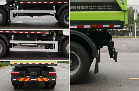 中联牌ZLJ5120ZDJHFE5压缩式对接垃圾车公告图片