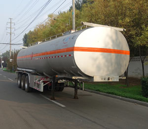 明航牌11.7米30.7吨3轴易燃液体罐式运输半挂车(ZPS9409GRY)