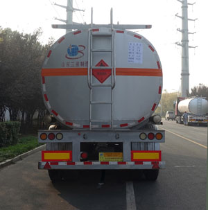 明航牌ZPS9409GRY易燃液体罐式运输半挂车公告图片