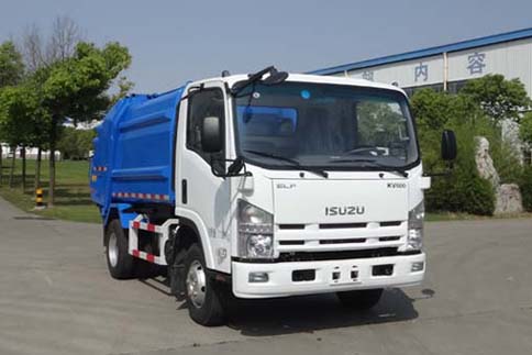 悅達(dá)牌YD5071ZYSQLE5壓縮式垃圾車公告圖片