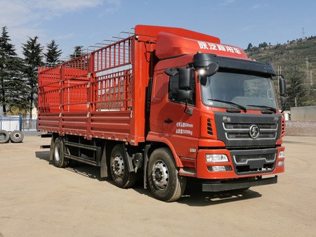 陜汽牌SX5255CCYGP52倉柵式運(yùn)輸車公告圖片