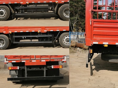 陜汽牌SX5255CCYGP52倉柵式運(yùn)輸車公告圖片