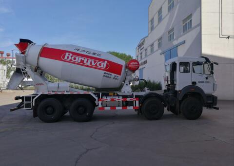 北方重工牌BZ5313GJB34NA5混凝土攪拌運輸車公告圖片