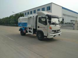 时风牌SSF5042ZDJJ54压缩式对接垃圾车