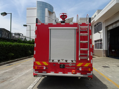 天河牌LLX5205GXFPM80/HM泡沫消防车公告图片