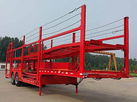 润翔骏业牌13.8米12吨2轴车辆运输半挂车(DR9205TCL)