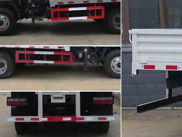 新東日牌YZR5040JSQE隨車起重運輸車公告圖片