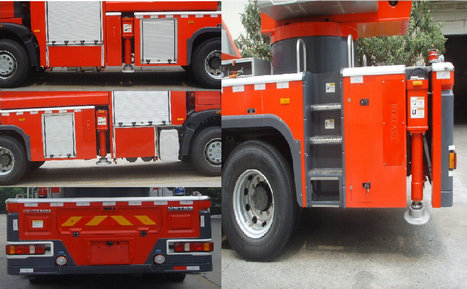 徐工牌XZJ5297JXFYT32/M2云梯消防車公告圖片