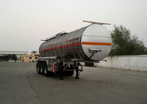 万事达牌10.4米32.4吨3轴氧化性物品罐式运输半挂车(SDW9402GYW)