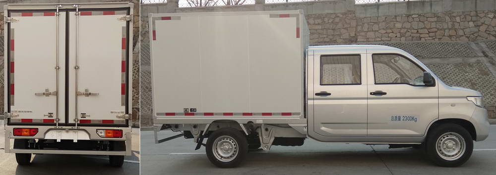 五菱牌WLQ5028XXYSPDY廂式運(yùn)輸車公告圖片