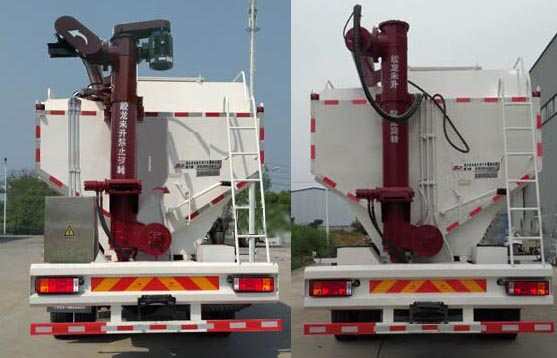 楚飛牌CLQ5180ZSL5SX散裝飼料運(yùn)輸車公告圖片