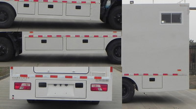 江鈴牌JX5080XZJMLA25治安檢查車公告圖片