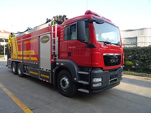 捷達消防牌SJD5280TXFBP400/YDMEA泵浦消防車公告圖片