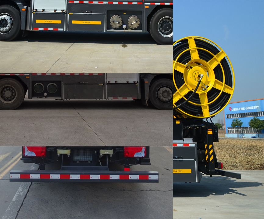 捷達消防牌SJD5280TXFBP400/YDMEA泵浦消防車公告圖片