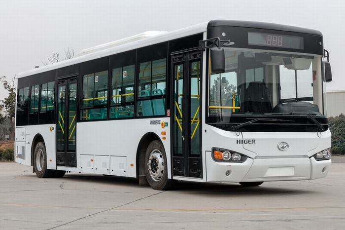 海格牌KLQ6109GAEVN9纯电动城市客车图片
