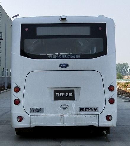 开沃牌NJL6680EV1纯电动城市客车公告图片