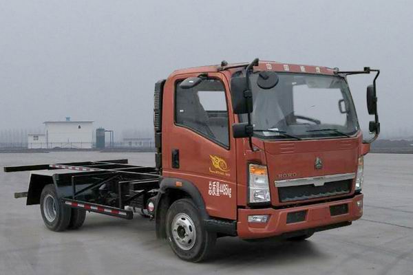 豪沃牌ZZ5047ZKXG3315E144车厢可卸式汽车公告图片
