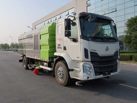 中聯(lián)牌ZBH5180TXSLZE5洗掃車公告圖片