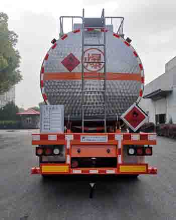 宏宙牌HZZ9403GRYB易燃液体罐式运输半挂车公告图片