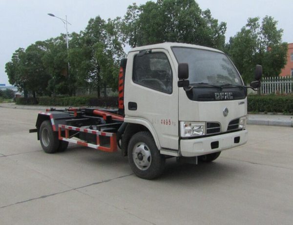 中汽力威牌HLW5044ZXX5EQ車(chē)廂可卸式垃圾車(chē)公告圖片