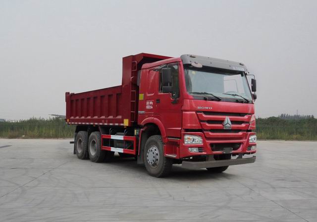 豪沃牌ZZ5257ZLJN3847E1自卸式垃圾車公告圖片