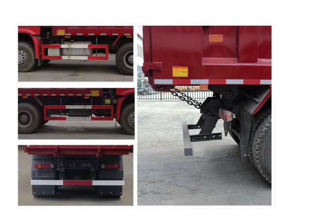 豪沃牌ZZ5257ZLJN3847E1自卸式垃圾車公告圖片