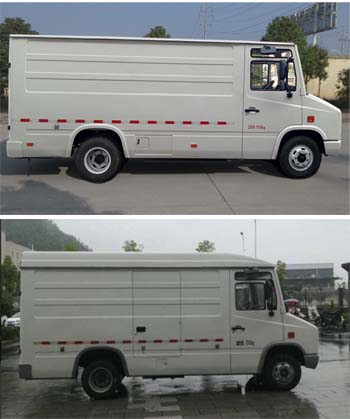 东风牌EQ5081XXYTFCEV1燃料电池厢式运输车公告图片