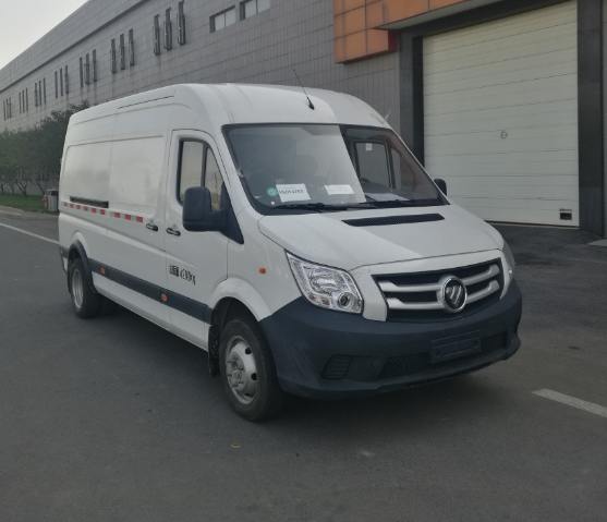 福田牌BJ5048XXY-W1廂式運(yùn)輸車(chē)公告圖片