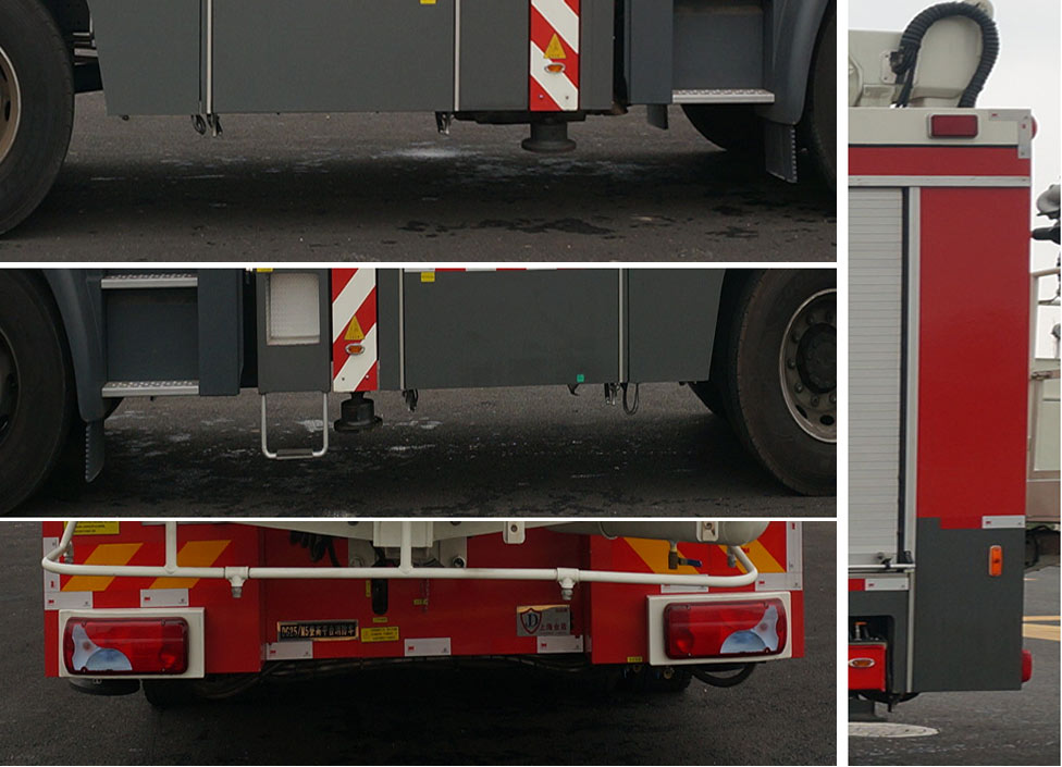 金盛盾牌JDX5170JXFDG25/M5登高平臺(tái)消防車公告圖片