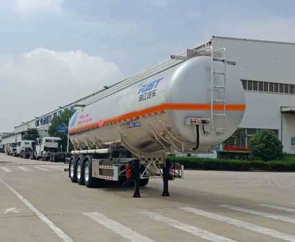 瑞江牌12.1米34.1吨3轴铝合金易燃液体罐式运输半挂车(WL9404GRYL)