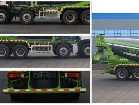 程力重工牌CLH5318GJBZ5混凝土攪拌運(yùn)輸車公告圖片