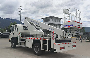 中汽牌ZQZ5080JGKCA5高空作业车公告图片